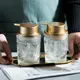 Дозатор для жидкого мыла, моющих средств стеклянный Bathlux 200 мл