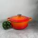 Каструля с крышкой Le Creuset Signature Cast Iron Round Casserole 21177240902430 24 см 4.2 л огненная