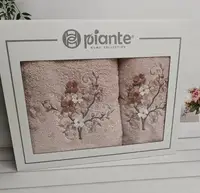 Piante sacura pudra 3D 2в1 хлопчатобумажные полотенца.