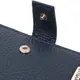 Практичный вертикальный мужской кошелек среднего размера из натуральной кожи флотар CANPELLINI 21735 Синий