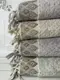 Kilim kozali 4в1 полотенца 70х140см. Пенье. Pupilla Турция.