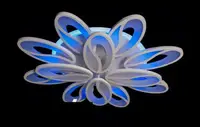 Люстра стельова з LED підсвічуванням 8090/8+4WH LED 3color dimmer 185W DH