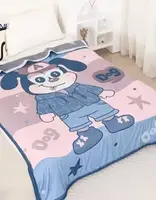 Плед детский из муслина Colorful Home 21382 120х150 см голубой