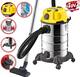Промышленный пылесос с розеткой DMS NTSС-30 30л 2300 Вт Yellow