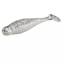 Силикон Lunker City Grubster 6/BG 4.25" #132 Ice Shad / (2146304 / 84132)