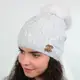 Шапка SF19220 молоко-голубой