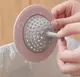 Сетка-фильтр для раковины силиконовая Круг 10786 11 см розовая