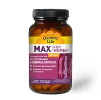 Витамины и минералы Country Life Max for Women Iron Free, 120 капсул