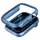 Чехол Spigen для Apple Watch 8 / 7 (41mm) Thin Fit, Blue (ACS04186)