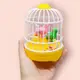 Игрушка на батарейках "Птички в клетке" (желтый), вид 4