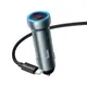 Адаптер автомобильный HOCO Prosperous (2C) car charger Z54B (Type-C to Type-C set) |2Type-C, PD/QC, 60W/3A|