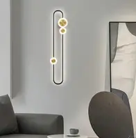 Бра LED 26584 Черный 6х16х60 см.