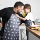 Детский фартук полноцветный Colorful Енотики 42x60 см
