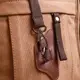 Современный рюкзак-трансформер в стиле милитари из плотного текстиля Vintage 22160 Коричневый