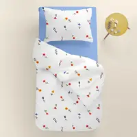 Подростковое постельное белье с простыней на резинке WILDFLOWER DREAMS