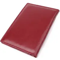 Красивая обложка на паспорт универсального формата из натуральной кожи ST Leather 23079 Бордовый