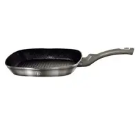 Сковорода гриль Berlinger Haus Carbon Metallic Line BH-1249-N 28х28 см