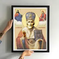 Заготовка для вышивки ТМ Золотая Подкова Святий Николай Чудотворец ЗПО-021