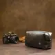 Кожаная мужская косметичка GRANDE PELLE 11415 Черный