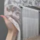 Тюль жаккард "Премиум". Цвет белый. Код 1358т