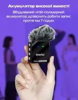 Бездротовий петличний мікрофон Manchez M2000 (2 ресивери)