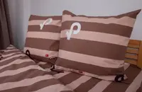 Постільна білизна євро ТЕП Soft dreams Line Brown 2-03859-26454 200х215 см коричнева