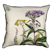 Подушка с мешковины Посконник 45x45 см (45PHB_BOT006_WH)