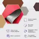 Самоклеющая экокожа в рулоне 1.37х3м х 0.5мм Красный SW-00002185