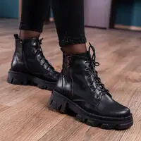 Черевики жіночі Fashion Shesha 3353 41 розмір 26 см Чорний