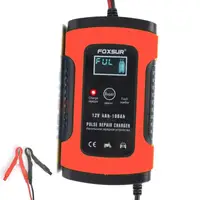 Автомобільний зарядний пристрій Foxsur FBC1205D 12V 4Ah-100Ah