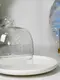Тортовница OLens White kitchen 8030-321 20.5х22 см белая