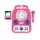 Детский игрушечный караоке Auna, подсветка, микрофон, 12 мелодий. Pink (155253)