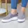 Слипоны женские Fashion Falcon 3175 41 размер 25,5 см Серый