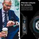 Чехол Spigen для Galaxy Watch 4 (42mm) - Liquid Air , Black (ACS03141)