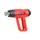 Фен промышленный MPT PROFI, 2000 Вт, 60-630°С, 300-500 л/мин, насадки 2 шт. Red (MHG2005V)