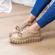 Кроссовки женские Fashion Bella 3250 41 размер 26 см Бежевый