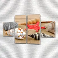 Модульные картины на кухню на Холсте, 80x130 см, (40x30-2/80х30-2)