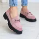 Броги женские Fashion Athena 3147 40 размер 25,5 см Розовый