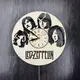 Арт-часы настенные деревянные круглые «Led Zeppelin»