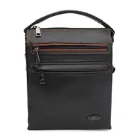 Мужская кожаная сумка Ricco Grande T1tr0025blp-black