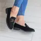 Лоферы женские Fashion Raisin 3170 41 размер 26 см Черный
