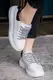 Женские кожаные кроссовки Fashion Chewy 1705 41 размер 26 см Белый