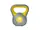 Гиря LiveUp PLASTIC KETTEL BELL