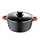 Каструля з кришкою Bergner Chroma BG-30114-BK 20 см 2.2 л чорна