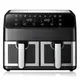 Аэрогриль с двойной корзинкой Domotec MS-3226 4800 Вт 13л с регулировкой температуры