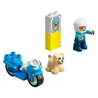 Конструктор LEGO DUPLO Rescue Полицейский мотоцикл 5 деталей (10967)