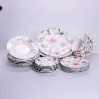 Столовый сервиз из фарфора Fleur на 6 персон 30 предметов HP-HK-5