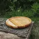 Кухонная доска для подачи блюд 30 см, круглая, двухсторонняя