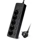 Сетевой фильтр BKL-505 1 QC3.0 + 1 PD20W + 1 Type-C + 1 USB,100-250V, 13А,5 розеток, черный