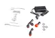 Опрыскиватель аккумуляторный с тележкой MASTERTOOL, 16 л, 12 V, 8 Ah (92-9450)